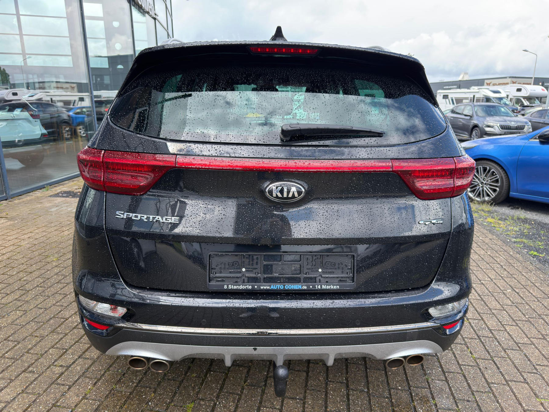 Foto 1 - Kia Sportage 1.6T AWD GT Navi SHZ LHZ AHK Kamera, Zilinaschwarz (Schwarz)