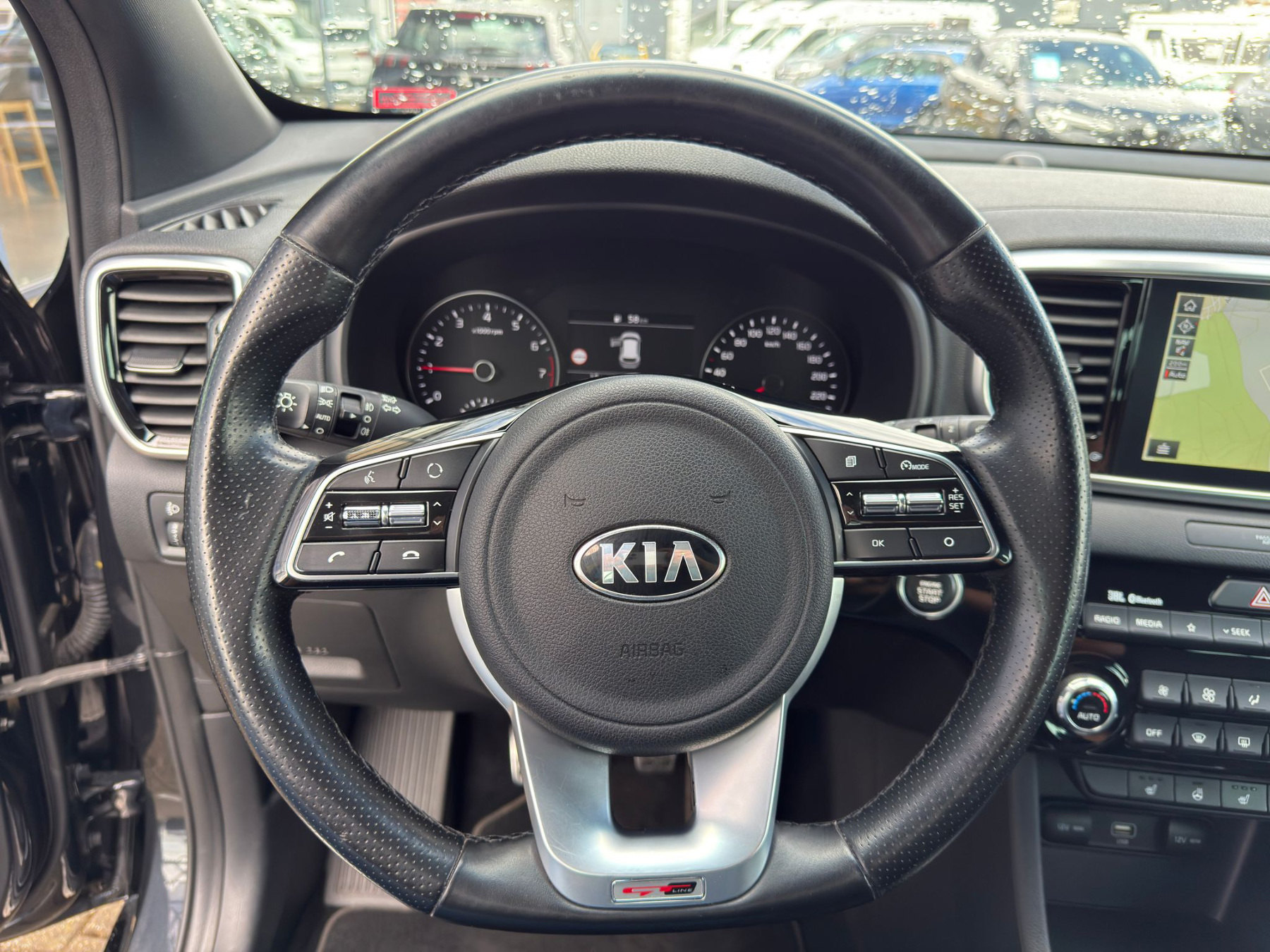 Foto 1 - Kia Sportage 1.6T AWD GT Navi SHZ LHZ AHK Kamera, Zilinaschwarz (Schwarz)